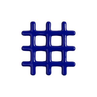 ცხელის დასადები 19x19x2 სმ Trivet Grid Blue &Klevering-119927