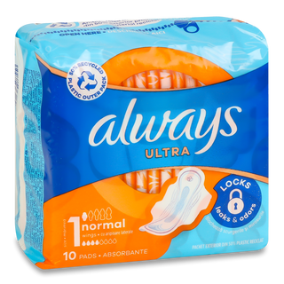 Гігієнічні прокладки Always Ultra Normal 1 10шт/уп