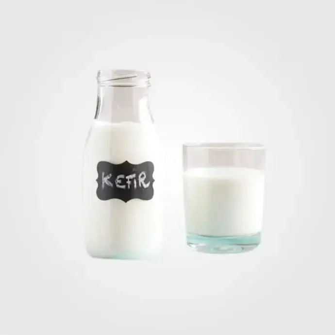 Кефир, сметана и творог