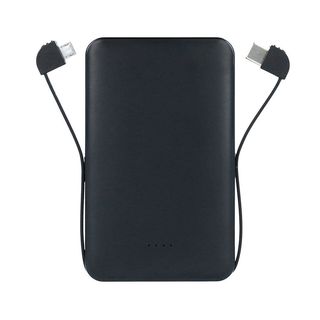 Batería Portátil De 5000 Mah - Negro