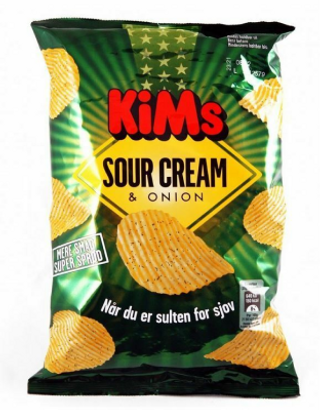 Papas Fritas Kims Crema De Cebolla Agria 175Gr