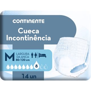 Cuecas Incontinência M Continente (emb. 14 un)