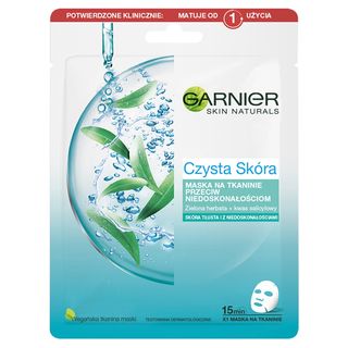 Garnier Skin Naturals Pure Active Maska w płachcie