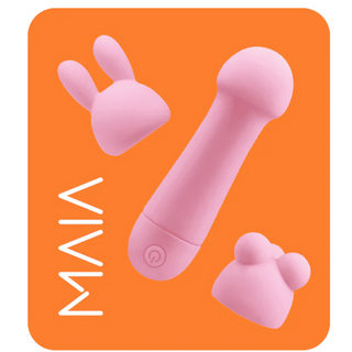 Getlov Bala Vibratória com Cabeças Intercambiáveis ​​Maia