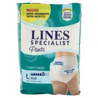 Lines Specialist Pants Unisex Plus Taglia L 7 pz