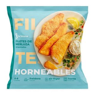 Merluza Empanada Horneable B.600G