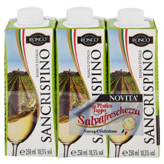 S.Crispino Bianco 10.5%3X250ML