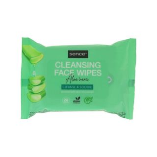 Toallitas Limpiadoras Faciales - Sence Beauty - Aloe Vera 8720604313246
