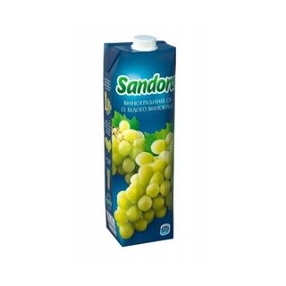 Sok winogrodowy z białych winogron pasteryzowany "Sandora" 950ml