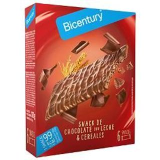 Barritas Chocolate Con Leche Bicentury Sarialis 120 G