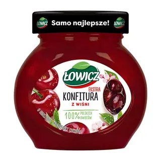 Łowicz Konfitura z wiśni, 240 g