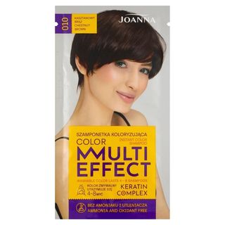 Joanna MultiEffect Szamponetka kolor. kasztanowy brąz 10 1 szt.