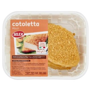 Selex Cotoletta di Pollo 4 porzioni 440 g