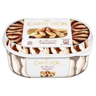 Carte D'Or Lody Tiramisu, familijne, 900 ml