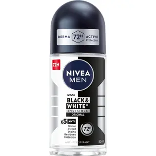 Nivea Men Black&White Original Antyperspirant roll-on 50 ml