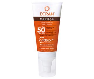 Protector Solar Fluido Facial F50+ Ecran 50 Ml