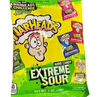Warheads EXREME SOUR 28G