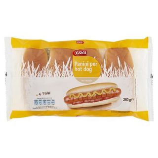 Crai Panini per hot dog 250 g