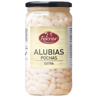 Alubias Pochas Ferrer 400Gr.