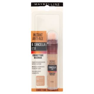 Maybelline New York Correttore Liquido Il Cancella Età, Copre Occhiaie e Piccole Rughe, 02 Nude