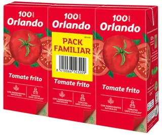 Tomate Frito Pack Orlando 3 X 350 Grs