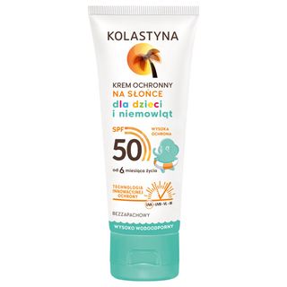 Kolastyna Krem ochronny na słońce dla dzieci i niemowląt SPF 50, 75 ml