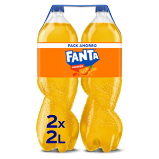 Refresco Naranja Fanta Pack 2 Uds. 2L