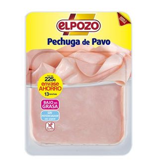Pechuga Elpozo Pavo 225 G