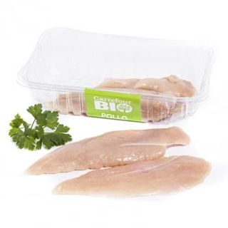 Pechuga De Pollo Fileteada Ecológica Carrefour Bio 550 G Aprox
