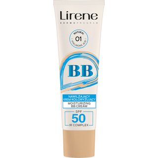 Lirene BB Nawilżający krem koloryzujący SPF 50, 01 Natural