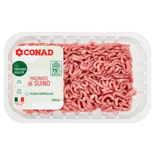 CONAD Percorso Qualità Macinato di Suino 350 g - 8003170072251
