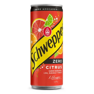Schweppes Refresco Citrus Zero Lata 330ml