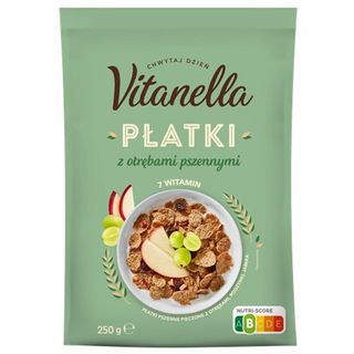 Vitanella Płatki z otrębami pszennymi 250 g