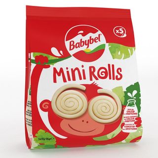 Queso Mini Babybel Enrollados 5 Unidades 85 Gramos.