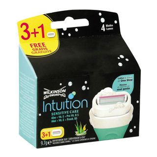 Recambio Intuition Sensitive Care Wilkinson 4 Ud (154865)