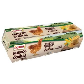Huevo Coren Campero Cat. A Clase M/L 12 U