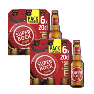 Pack Super Bock Mini Cerveja 12x20cl