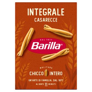 Barilla Pasta Integrale Casarecce 100% Grano Italiano 500 G