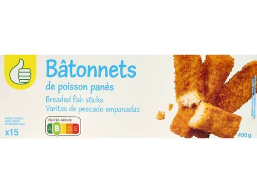 DOURADINHOS POLEGAR PEIXE PANADO 15UN 450G