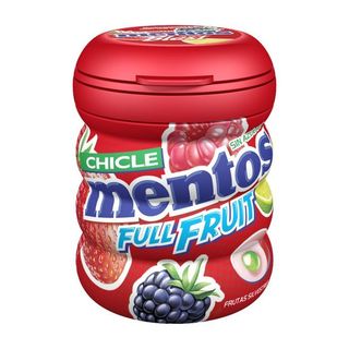 Full Fruit Chicles sabor frutas silvestres sin azúcar - Mentos - 60 gr 80869085