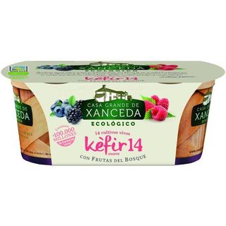 Kefir Eco Con Frutas Del Bosque Casa G. De Xanceda, Pack 2X125 Gr. (21312509)