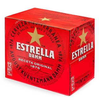 Cerveza Estrella Damm 25 Cl 12 Uds.