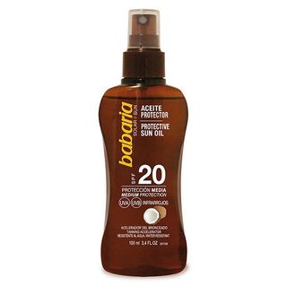 Babaria Solar Sun Aceite Protector Spf 20 1452864 100Ml