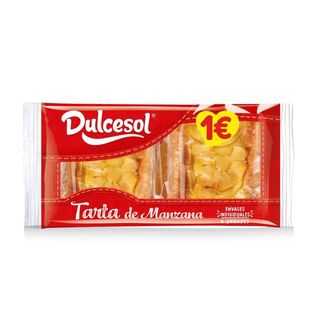 DULCESOL Tarta Manzana 2Ud, 135G