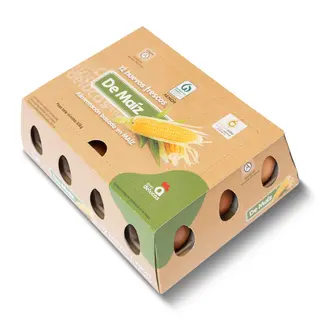 Huevos Medianos/Grandes M/L Maíz Grupo De Lucas 12 Unidades