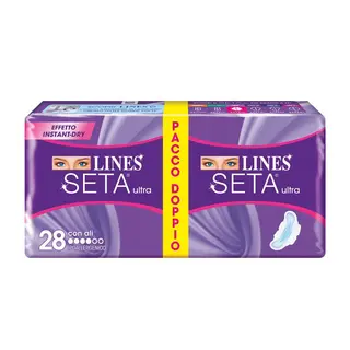 Lines Seta Ultra Ali 28 Assorbenti - 000024034