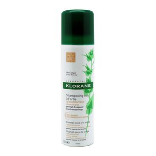 Champú Seco Con Ortiga Para Cabello Graso Klorane, Spray 150 Ml. (3282770208689)