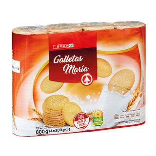 Galletas Spar María 4Ud 200Gr