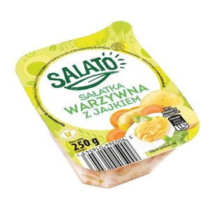 Salato Sałatka warzywna z jajkiem 250g