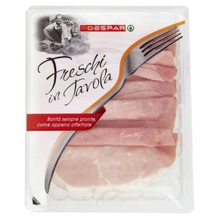 Despar Freschi in Tavola Prosciutto Cotto Alta Qualità 0,120 Kg